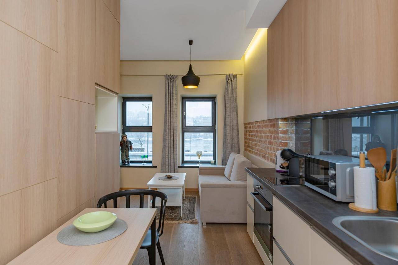 Deluxe River View Apartment By Polo Apartment Kaunas Dış mekan fotoğraf